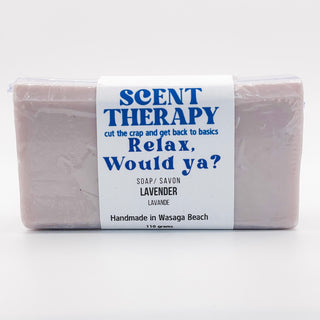 soft purple bar of soap