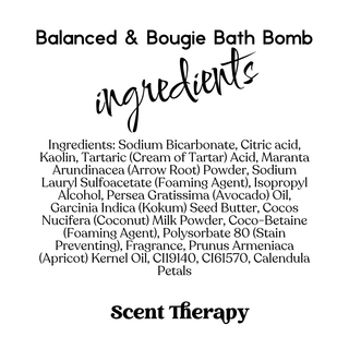 Balanced & Bougie Bath Bomb