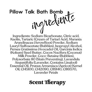 Pillow Talk Bath Bomb